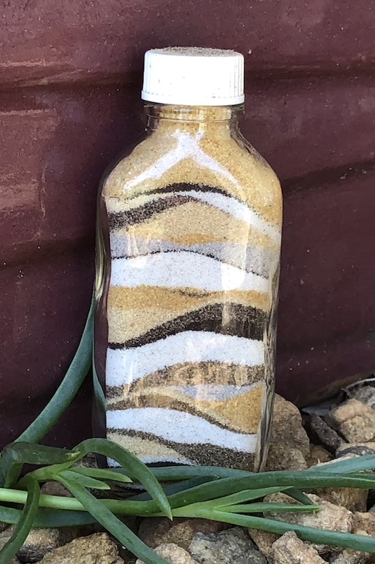 sand bottles