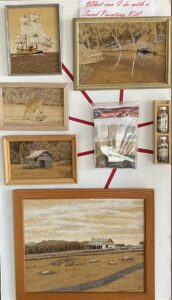 Sand Art Kit paintings